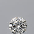 0.25 carat Round diamond F IF Excellent