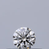 0.18 carat Round diamond E VVS1 Excellent