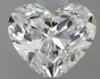 0.54 carat Heart diamond E IF 