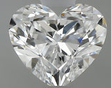 0.54 carat Heart diamond E IF 