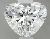 0.60 carat Heart diamond F VVS2 