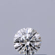 0.25 carat Round diamond F IF Excellent