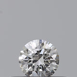 0.19 carat Round diamond F  IF Excellent