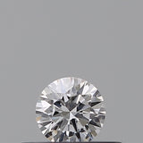 0.18 carat Round diamond D  VVS1 Excellent