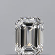 0.33 carat Emerald diamond E VVS2 