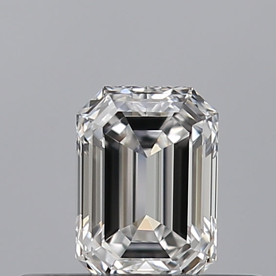 0.33 carat Emerald diamond E VVS2 
