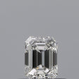 0.25 carat Emerald diamond F VVS2 