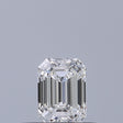 0.30 carat Emerald diamond E VVS2 