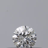 0.18 carat Round diamond E  VVS2 Excellent