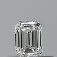 0.24 carat Emerald diamond E VVS1 