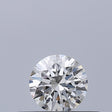 0.25 carat Round diamond F IF Excellent