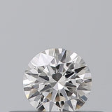 0.19 carat Round diamond E  VVS2 Excellent