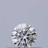 0.26 carat Round diamond D IF Excellent