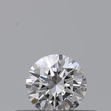 0.23 carat Round diamond F  IF Excellent