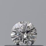 0.18 carat Round diamond F  IF Excellent