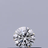 0.18 carat Round diamond F VVS1 Excellent