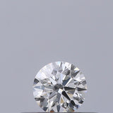 0.18 carat Round diamond E VVS1 Excellent