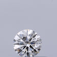 0.25 carat Round diamond D VVS2 Excellent