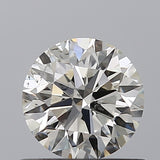 0.53 carat Round diamond J SI2 Excellent
