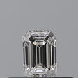 0.23 carat Emerald diamond E VVS2 