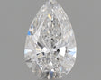 0.38 carat Pear diamond D VVS1 VeryGood