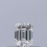 0.23 carat Emerald diamond E VVS1 