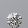 0.25 carat Round diamond E VVS2 Excellent