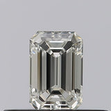 0.25 carat Emerald diamond F  VVS1