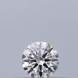 0.19 carat Round diamond E IF Excellent