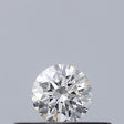 0.19 carat Round diamond D VVS1 Excellent