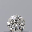 0.18 carat Round diamond H VVS2 Excellent