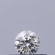 0.19 carat Round diamond F VVS2 Excellent