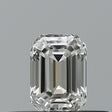 0.30 carat Emerald diamond F FL 