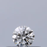 0.18 carat Round diamond E VVS1 Excellent
