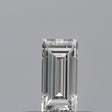 0.23 carat Baguette diamond F IF 