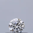 0.19 carat Round diamond D VVS2 Excellent