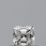 0.23 carat Emerald diamond E VVS2 