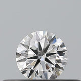 0.18 carat Round diamond E  VVS2 Excellent