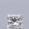 0.51 carat Princess diamond F VVS2 