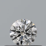 0.21 carat Round diamond F IF Excellent