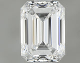 0.80 carat Emerald diamond D VVS2 