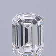 0.80 carat Emerald diamond D VVS2 