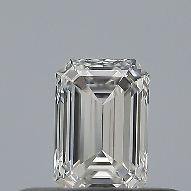 0.27 carat Emerald diamond F  VVS2