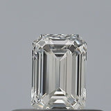 0.27 carat Emerald diamond F  VVS2