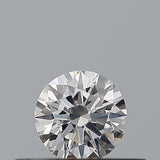 0.19 carat Round diamond D VVS1 Excellent