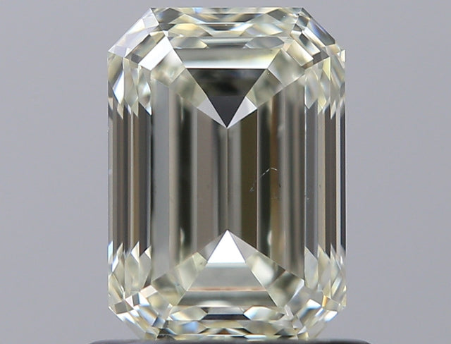 0.91 carat Emerald diamond L SI1 