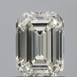 0.91 carat Emerald diamond H VVS2 VeryGood