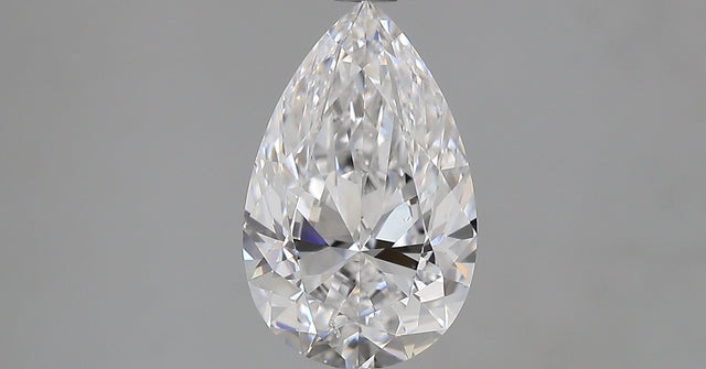 2.01 carat Pear diamond D SI1 