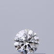 0.19 carat Round diamond D VVS1 Excellent