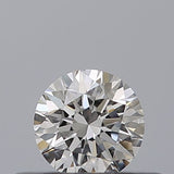 0.25 carat Round diamond E VVS2 Excellent